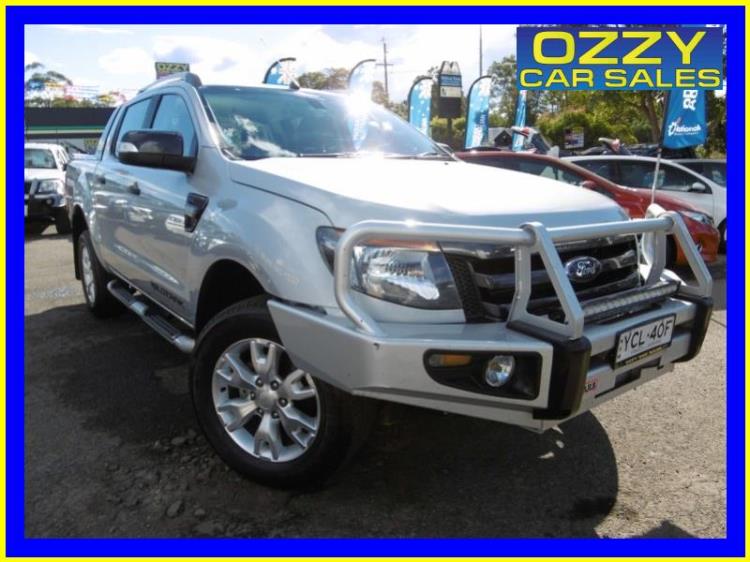 2014 FORD RANGER CREW CAB UTILITY WILDTRAK 3.2 (4X4) PX