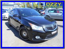 2011 HOLDEN CRUZE 4D SEDAN SRI JH