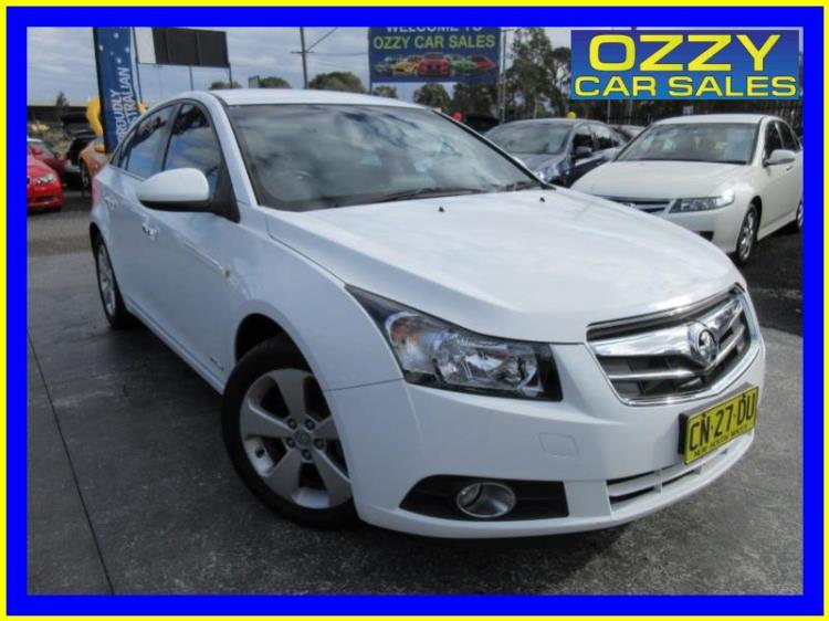 2010 HOLDEN CRUZE 4D SEDAN CDX JG