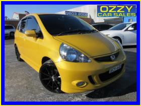 2007 HONDA JAZZ 5D HATCHBACK GLI MY06