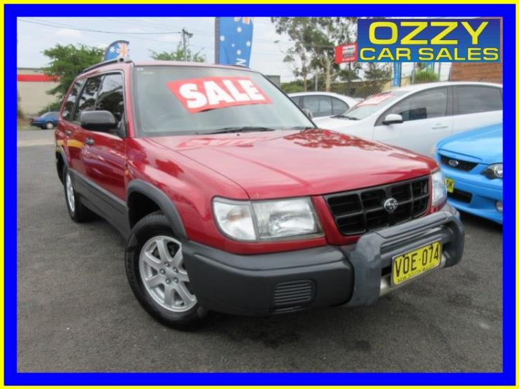 1998 SUBARU FORESTER 4D WAGON GX