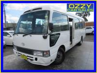 2001 TOYOTA COASTER BUS DELUXE (LWB)