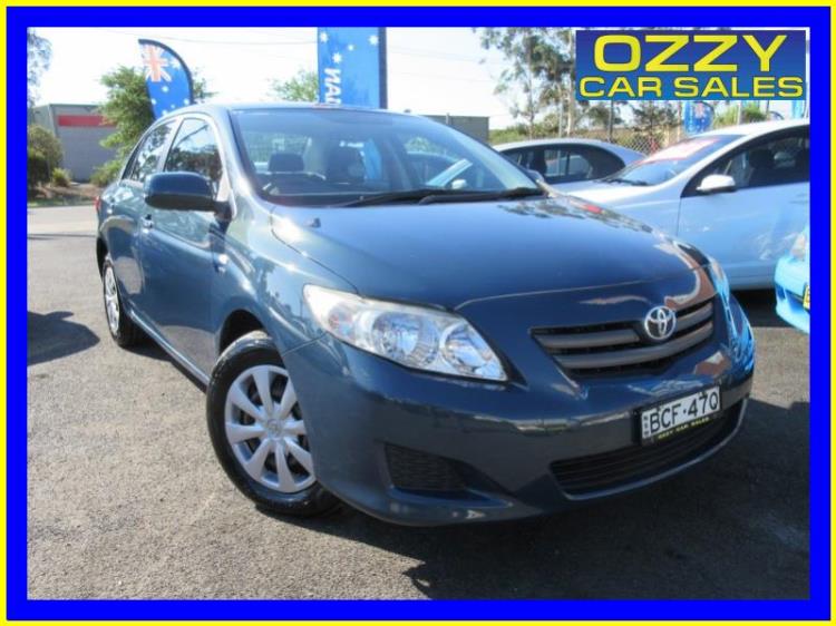 2007 TOYOTA COROLLA 4D SEDAN ASCENT ZRE152R